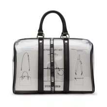 Warren Clear Duffle Bag Gift Set - Black - View 10