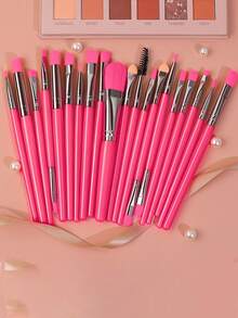 Bộ cọ trang điểm 41 món bao gồm: 20 cọ trang điểm, 3 miếng mút trang điểm, 3 bông phấn tam giác, 3 dây buộc tóc, 6 mút trang điểm mini, 6 miếng mút ngón tay. Một bộ dụng cụ trang điểm hoàn chỉnh với cọ lông mềm, mút trang điểm, mút trang điểm, thích hợp cho bảng phấn mắt, cọ trang điểm, phấn mắt dạng lỏng, phấn phủ, kẻ mắt, son môi, son bóng, cọ môi, cọ phấn mắt, cọ phấn, cọ nền, gel tóc, mi giả, mũ tắm, nước hoa, son môi và nhiều đồ lưu trữ khác, hoàn hảo cho du lịch, kỳ nghỉ, tiệc tùng, họp hành, chuyến công tác, bộ cọ, bộ cọ trang điểm, bộ trang điểm hoàn chỉnh, bộ cọ trang điểm, bộ trang điểm hoàn chỉnh, bộ cọ, bộ cọ trang điểm, bộ quà tặng trang điểm - Nhiều màu - Xem 2