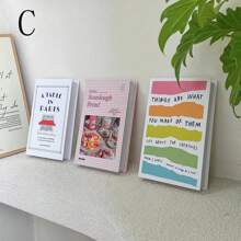 3pcs Modern Minimalist Fake Book Folding Style Decorative Props, Ideal For Home Decor And Stage Sets Best Gifts Birthday Graduation