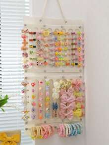 1 túi đựng phụ kiện tóc bằng nỉ, túi treo cho trẻ em, túi đựng đồ treo, túi đựng đồ treo tường, túi đựng đồ cửa, kẹp tóc, túi đựng đồ trang sức treo cho học sinh nữ, đồ dùng học tập, phụ kiện học tập, đồ trang trí phòng trở lại trường, đồ trang trí nhà cửa, túi đựng đồ cho học sinh đại học, tổ chức sắp xếp - trắng - Xem 3