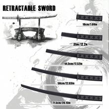 Đồ chơi mô hình kiếm Samurai có thể thu vào bằng trọng lực in 3D, kiếm nhựa có thể thu vào in 3D, kiếm nhựa Anime cosplay có thể thu vào, hoàn hảo để giải tỏa căng thẳng sáng tạo, nhập vai và làm quà tặng - Nhiều màu - Xem 6
