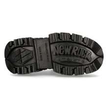 New Rock Unisex Platform Punk Metal Boots- M-TANK120N - màu đen - Xem 3
