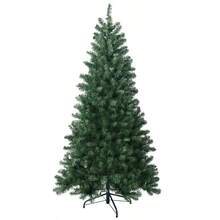 7.5ft PVC Hinged Green Tree7.5ft Christmas Tree With Lights, Realistic Fir Christmas Tree Prelit With 1746 Branch Tips, 550 Warm Lights And Metal Stand, Aritificial Christmas Tree, Árbol De Navidad - xanh lá cây 7,5ft - Xem 5