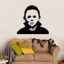 1 件万圣节节日贴纸恐怖客厅贴纸趣味门窗镜子乙烯基艺术装饰适用于车窗家居 - 彩色 - 查看 2