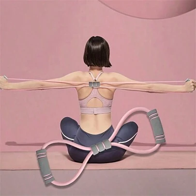 8 Shaped Yoga Resistance Band Is Suitable For Full Body Exercise And Shaping, Fitness Exercises, Auxiliary Training Equipment, And Fitness Equipment Accessories Gym Accessories, Sport, Gym, Home Exercise, Sport Accessories, Gym Accessories, CrossFit Accessories