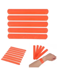 12/50/100 件多色发光拍击带，有趣的圣诞派对用品，夜间活动和运动的必备品 - 彩色 - 查看 12