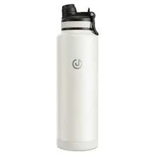 24/32/40oz Stainless Steel Insulated Bottle, 3 Drinking Methods With Flexible Straw And Direct Drinking Mouth, Dual Wall Vacuum, Portable And Suitable For Sports And Travel - trắng - Xem 2