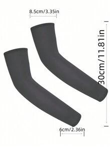 1 Pair Kids Sun Protection Arm Sleeves, Summer Thin Design - Multicolor - View 6