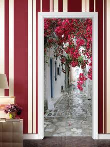 2 miếng dán cửa hoa có thể tháo rời, miếng dán vinyl tự dính, giấy dán tường cửa hoa màu be 3D, bóc ra và dán cho phòng ngủ, phòng khách, ký túc xá, trang trí thẩm mỹ, nhãn dán, decal dán tường, decal vinyl trang trí nhà cửa, vật dụng trang trí mùa xuân, làm mới ngôi nhà của bạn, nhãn dán trang trí lễ hội, quà tặng sinh nhật, tốt nghiệp - Nhiều màu - Xem 16