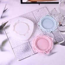 1 pieza Molde de silicona para velas con diseño estilo europeo, DIY