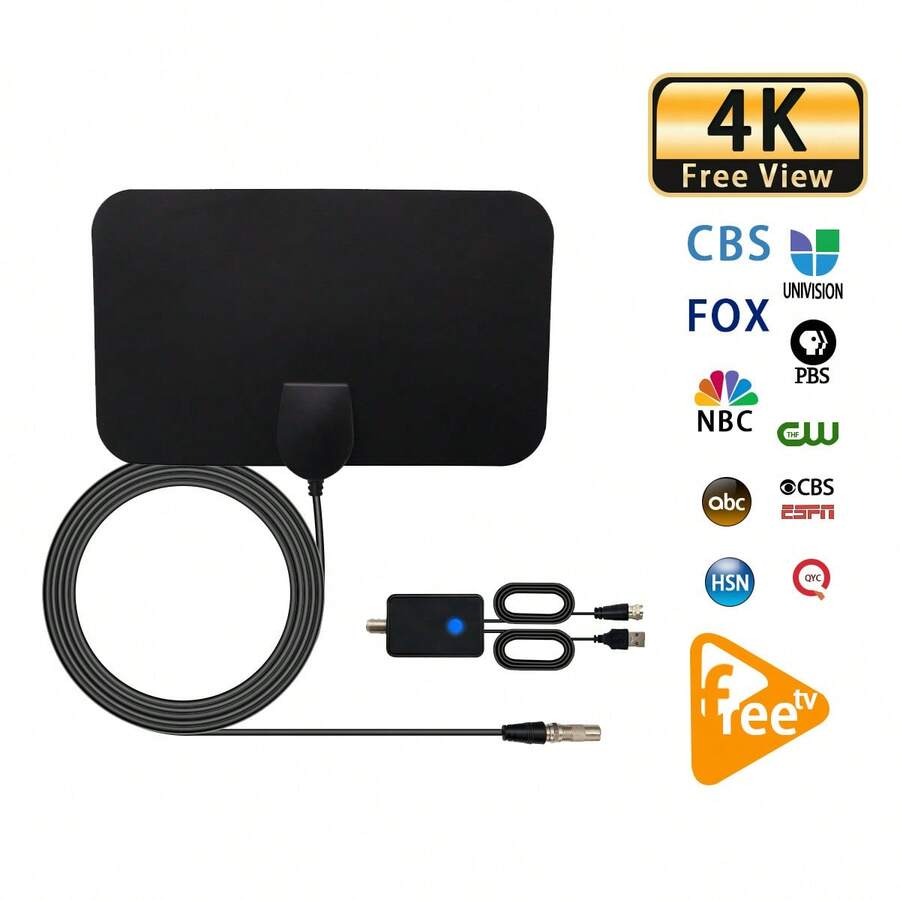 European & US CrossBorder Indoor Digital TV Antenna HDTVT2 Mini TV