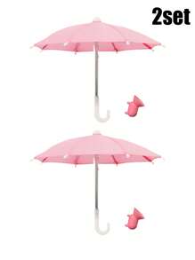 1/2/3/4 件手机遮阳伞带吸盘支架，手机遮阳伞，手机伞，户外遮阳手机伞手机支架，带可调节小猪吸盘手机遮阳罩，吸盘支架，手机支架带通用可调节防眩光功能，适用于户外，适用于手机、Kindle、Pad、智能手机、导航仪，阻挡眩光防反射，旅行必需品 - 彩色 - 查看 26