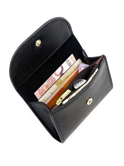 Minimalist Coin Portable Coin Pouch With Soft Leather Texture Large Capacity Multi-Functional Wallet Card Holder For Women Wallet Purse Wallet Small Wallet