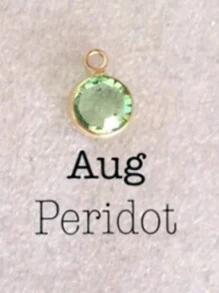 1pc Birthstone Bracelet, Personalized Birthstone Name Bracelet, Custom Birthstone Bracelet, Custom Name Bracelet, Personalized Initial Bracelet, 18K Gold Plated Jewelry, Comes With Elegant Gift Box. - Gold - View 16