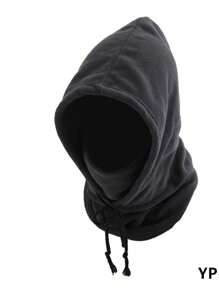 1pc Polyester Fleece Adjustable Beanie, Windproof Neck Warmer Scarf Gaiter For Outdoor In Autumn/Winter, Solid Color - One Piece Warm Hat, Neck Protector, All-in-one Pullover Hat - View 15