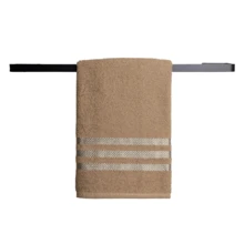 Large Bath Towel Set 3 Pieces 100% Cotton Great Absorption Greece - màu nâu - Xem 3