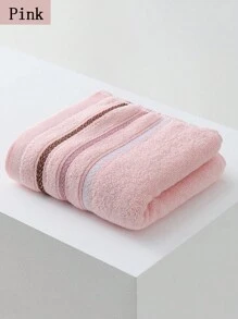 1 块毛巾，适用于洗脸、乔迁礼物、劳动安全毛巾家庭浴室装饰秋季装饰美容院返校家庭浴室淋浴毛巾适用于美容院、酒店运动、家庭必需品、毛巾、皮肤护理