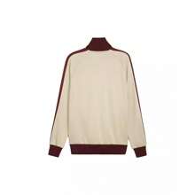 Men's Tan Manchester City FtblHeritage T7 Raglan Full-Zip Track Jacket - Tan - View 1