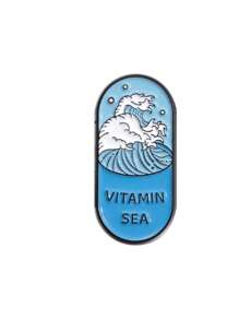 1 套可爱卡通珐琅胸针，配有彩色表情合金别针，是送给朋友的独特服装珠宝礼物 - 彩色 - 查看 12