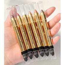 Glitter Highlight Makeup Eyeshadow Stick Set - #04 - View 2