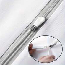 Bộ 2 túi lưới thô và mịn dày để giặt áo ngực, đồ lót, đồ giường và bảo quản đồ - trắng - Xem 6