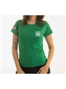 Txc Country Fashion T-Shirt More Flag Usa Model T-Shirt Rodeo - màu xanh lá - Xem 1