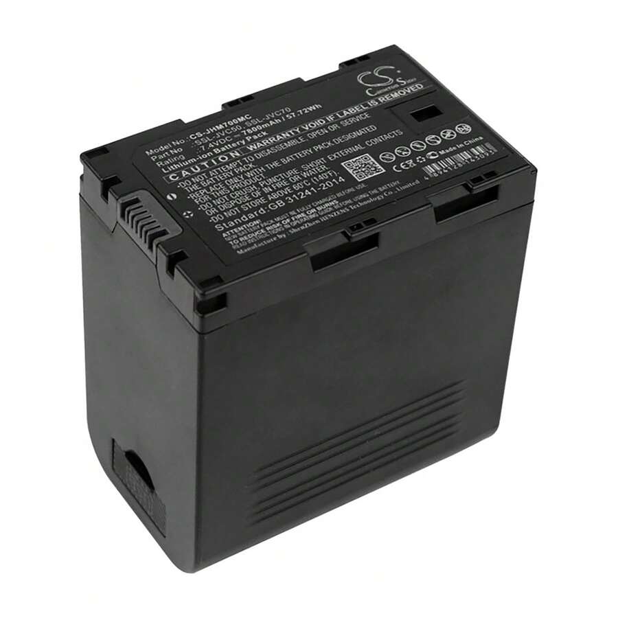 Battery For JVC GY-HM200E GY-HM600 GY-HMQ10U LC-2J SSL-JVC50 SSL-JVC70 7800mAh