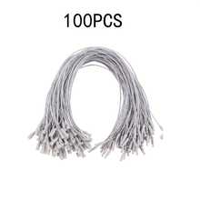 100 sợi dây thẻ cao cấp 7,87in, dây treo thẻ bền chắc có vòng ghim, dây buộc cho đồ trang trí cây thông Noel, đồ thủ công tự làm và gắn thẻ quà tặng - Nhiều màu - Xem 11