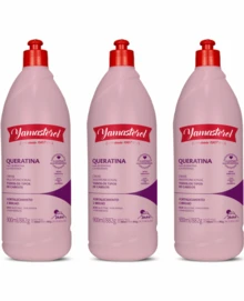 Kit 3 Yamasterol Keratin 900ml - Yamá - trắng - Xem 1