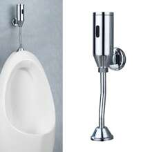 kangten Automatic Sensor Urinal Flush Valve Brass Urinal Bowl Urinal Valve - Silver - View 1
