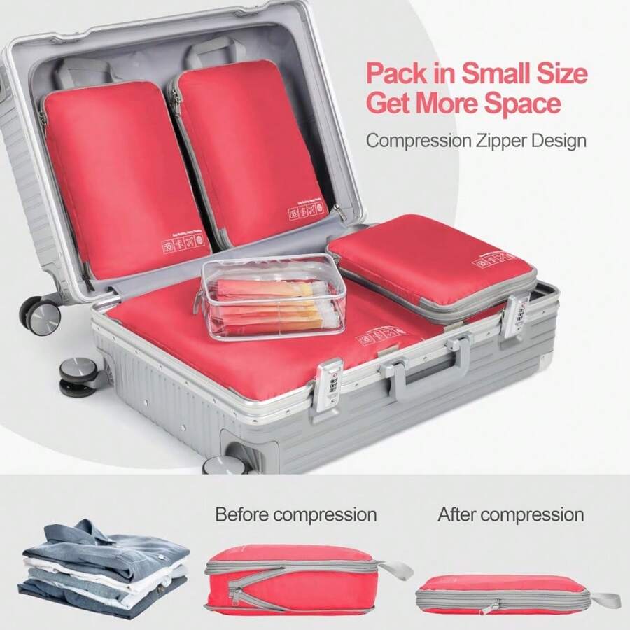 Cambond Compression Packing Cubes For Travel Travel Bags Luggage