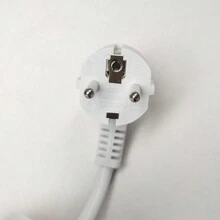 CILIA CILIA 1/2pcs Plug Power Strip , Power Extender , 3-IN-1 Outlet Adapter , With 10 CM Extension Cord , Simple And Portable For Home, Office, Industry, White/Black