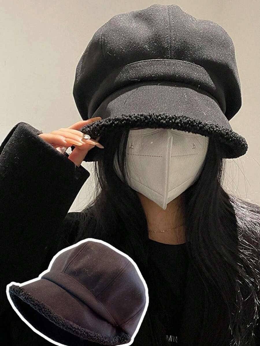 Piles Of Hats To Keep Warm When Going Out, Hats, Octagonal Berets Winter Fall - Multicolor - View 1