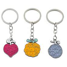 1件装时尚个性化动漫海贼王周边，吊坠背包装饰挂件，钥匙扣情人节汽车配件包饰挂件学校信袋配件挂绳带证件套汽车配件包饰挂件圣诞礼物汽车配件教师朋友姐妹礼物创意 - 惡魔果實鑰匙扣 - 查看 7