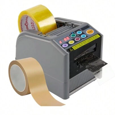 Máquina de corte de cinta mejorada, dispensador automático de cinta, máquina de corte de cinta eléctrica de rueda de silicona, cortadora de cinta eléctrica con longitud máxima de corte de 999 mm