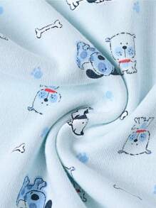 男婴 3 件套条纹卡通图案连体衣 - 彩色 - 查看 7