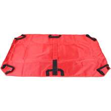 CNCEST Transport Stretcher For Dogs 110kg Load Emergency Pet Carrier With Strap Foldable Emergency Animal For Animal Medical Injury Rescue Disability - Red and Black - View 2