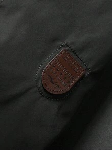 Chaqueta para exteriores impermeable y a prueba de viento con capucha desmontable para hombres, de 2024, de alta calidad, con forro térmico, de unicolor, de moda casual, resistente a la abrasión y con relleno cálido.