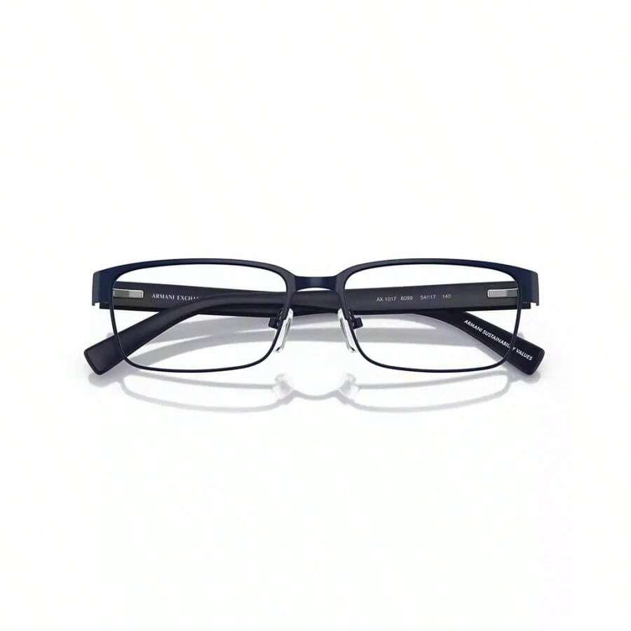 A|X Armani Exchange | Armani Exchange Men's Polarized Eyeglasses, AX1017 - 霧面藍色 - 查看 1
