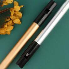 1 件金色/银色爱尔兰锡哨，C/D 音符，铝合金竖笛，适合专业表演 - 銀色 - 查看 8