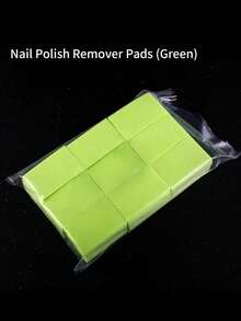 1 miếng 630 miếng tẩy sơn móng tay cứng 4 trong 1, không rụng, khăn lau vệ sinh móng, dụng cụ chăm sóc móng tay có hộp đựng - Nhiều màu - Xem 12