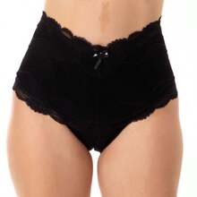Kit Of 3 Lace Panties, High Waist, Comfort, Shaping, Tightens The Belly, Helps To Shape Postpartum - 彩色 - 查看 2