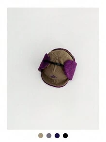 1 件装耳罩式捕手帽户外保暖内衬和羊毛冬帽，款式简单百搭，适合秋冬季 - 彩色 - 查看 16