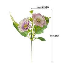 1 bông hoa dâm bụt mô phỏng - Hoa nhân tạo chân thực và bền, Bó hoa vòng hoa, Gói vật liệu tự làm bó hoa tại nhà, Thích hợp để trang trí nhà cửa, Văn phòng, Vườn, Tiệc, Trang trí cửa hàng, Tiệc, Trang trí đám cưới và lễ hội - Không cần hộp đựng, Chất liệu nhựa, Đặt trên bàn, Màu xanh lá cây đa dạng, Dùng làm bó hoa cưới vĩnh cửu, Trung tâm lãng mạn, Đồ thủ công tự làm, Trung tâm để bàn - Nhiều màu - Xem 3