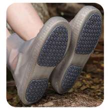 Reusable Silicone Rain Cover For High-Top Waterproof Non-Slip Shoes - A770 - Màu xanh lam - Xem 4