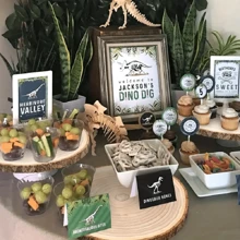 2 miếng gỗ tự nhiên lớn dùng làm đồ trang trí bàn, đồ thủ công, tranh vẽ, đồ trang trí, đám cưới và các dự án tự làm - Đồ trang trí Giáng sinh hoàn hảo - Màu gỗ - Xem 4