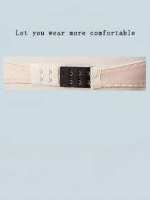 3/5 件带钩弹性胸罩延长器，胸罩肩带延长器，女士内衣扣，适合胸罩肩带，不锈钢胸罩扣闭合，腰带，返校用品 - 彩色 - 查看 9