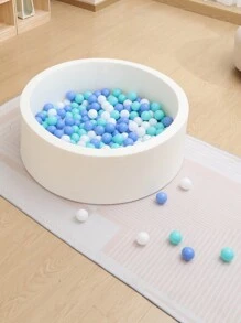 30 piezas de bolas de plástico resistentes a la presión de 2.17 pulgadas/5.5 cm de colores para piscina de bolas de niños pequeños, parque infantil, tienda de campaña, decoración de fiestas de cumpleaños - suaves y seguras, perfectas para fiestas, parques infantiles y piscinas