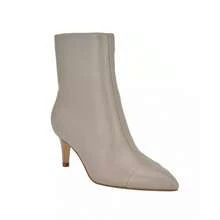 Calvin Klein Women's Gentley Py Toe Stiletto Dress Booties - 灰褐色皮革 - 查看 2