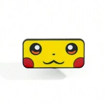 pokemon Pokemon 1/7 szt. Anime kreatywny kwadratowy Pikachu broszka słodki Charizard emalia pin plecak odzież biżuteria metalowe odznaki akcesoria prezenty dla przyjaciela akcesoria do sukienki pin na ubrania torba urok szkoła